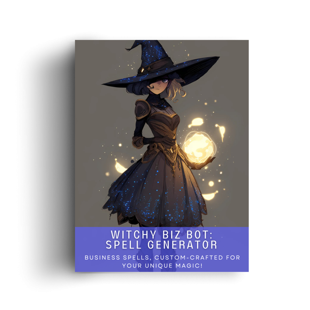 Biz Spell Generator Bot from Crystal Berg 👉 Answer a few questions and receive a custom spell crafted for your goals