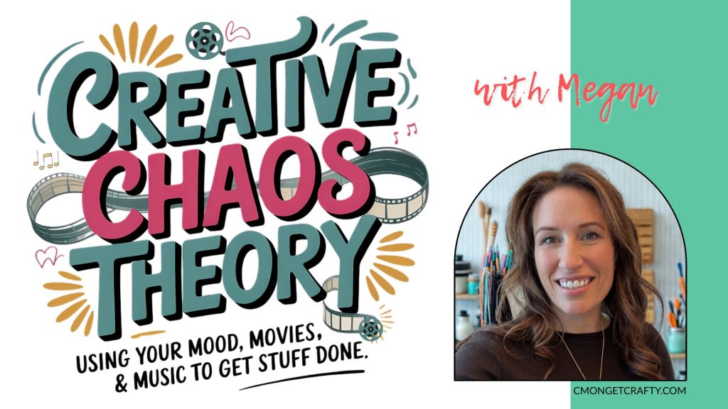 Creative Chaos Theory (Megan Chamberlin) A 21-minute mini workshop for creatives who want to stop waiting for the right mood and start working with the one they've got. Includes a cheat sheet matching your energy to activities, music, and movie suggestions. For makers, multi-passionates, and anyone whose best ideas happen at inconvenient times.