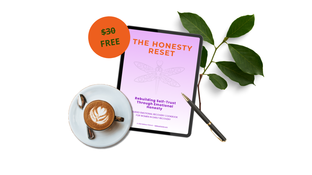 The Honesty Reset Cookbook (Melissa Hickok: The Honesty Reset Cookbook - A gentle guide for when you feel disconnected, overwhelmed, or unsure of what you're feeling. Simple steps to come back to yourself in a way that feels safe and manageable. Not a miracle cure. A starting point. Because sometimes the first step back to yourself is the smallest one.) A gentle guide for when you feel disconnected, overwhelmed, or unsure of what you're feeling. Simple steps to come back to yourself in a way that feels safe and manageable. Not a miracle cure. A starting point. Because sometimes the first step back to yourself is the smallest one.