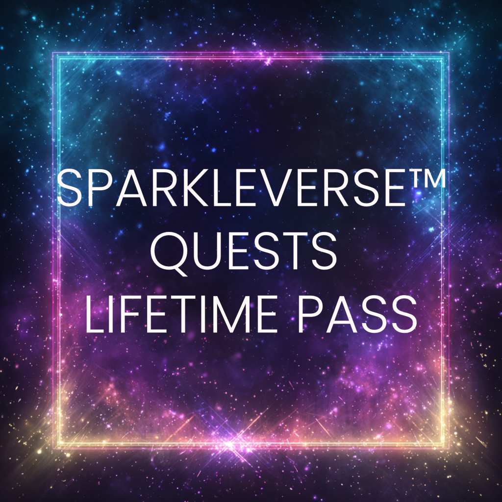 Sparkleverse Quest Lifetime Access Pass, all past and future Sparkleverse Quests plus exclusive resources
